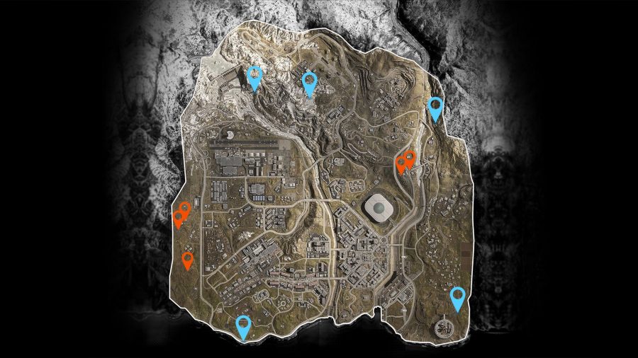 Warzone bunker locations