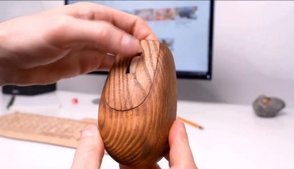 Wooden mouse build it yourself