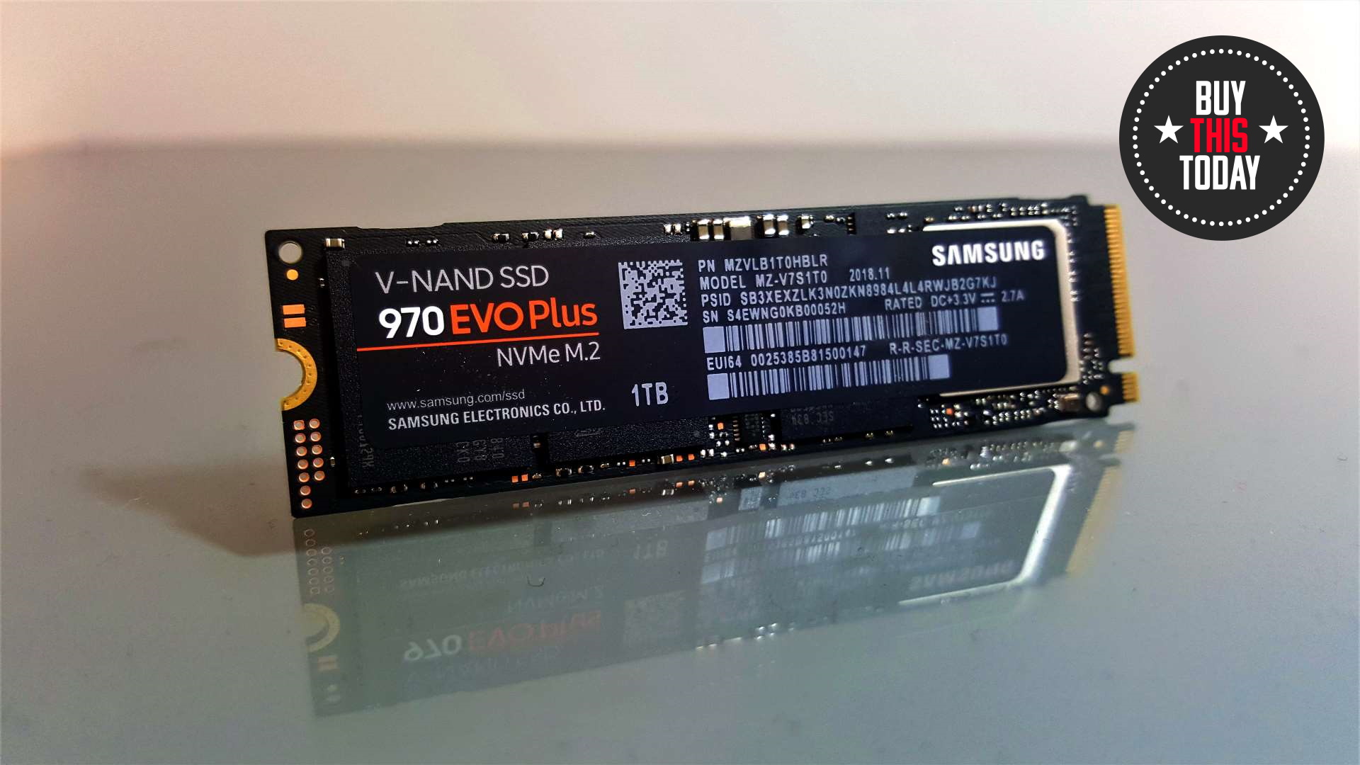 Buy this today: save 24% on a Samsung 970 Evo Plus 1TB SSD