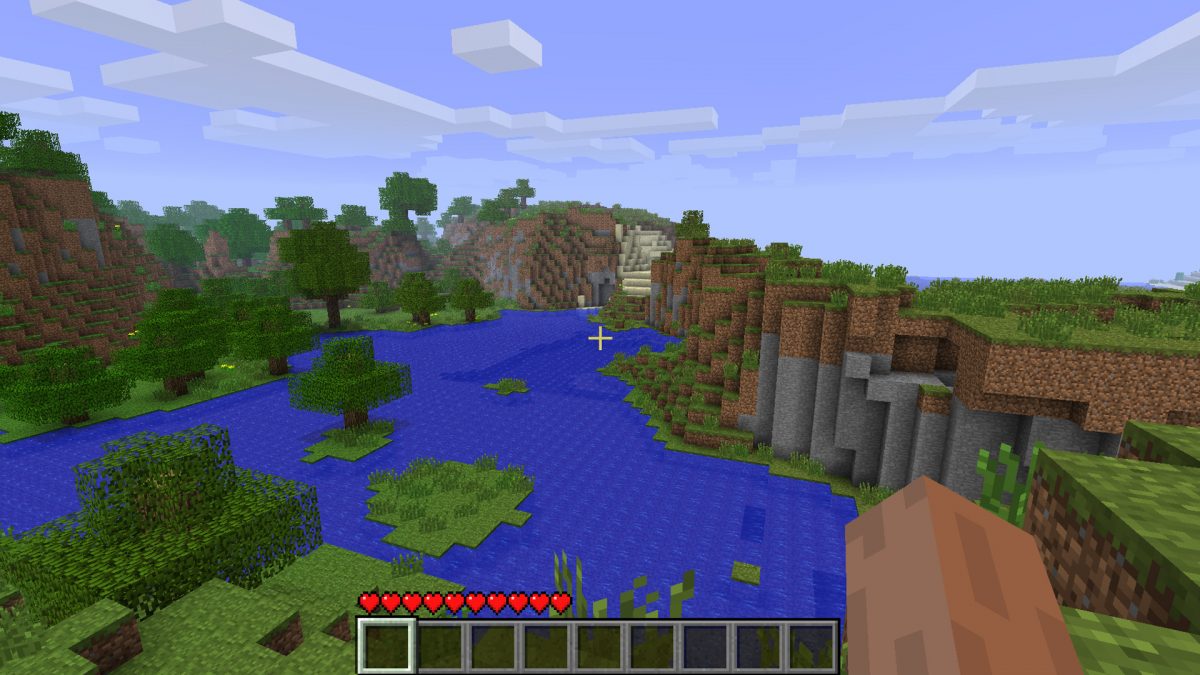 Minecraft Overworld Background