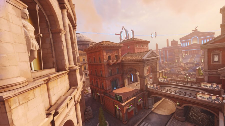 Overwatch 2 map of Rome