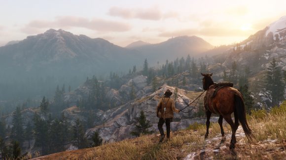 The hills of Red Dead Online