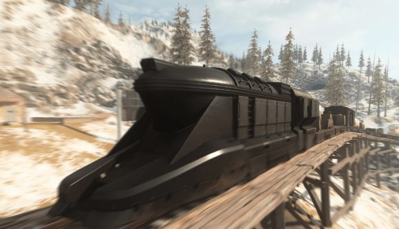 A train in Call of Duty Warzone