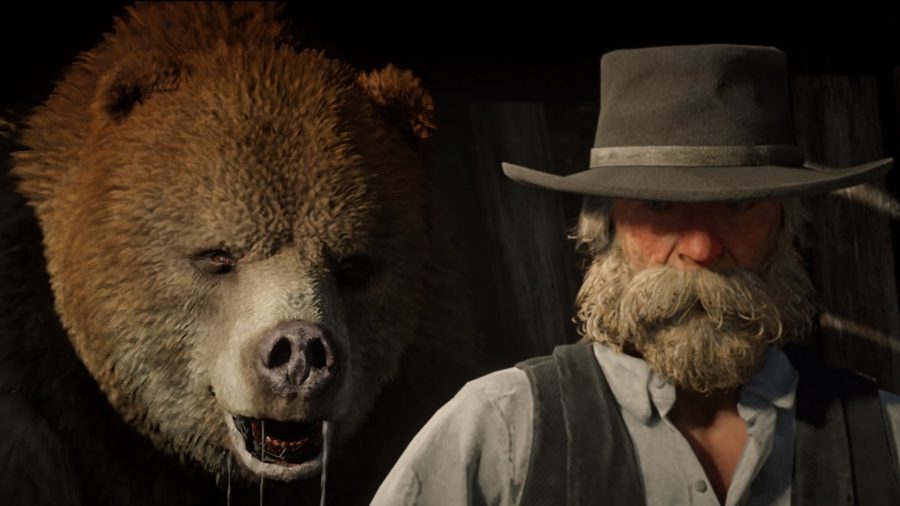 A bear from Red Dead Online The Naturalist update