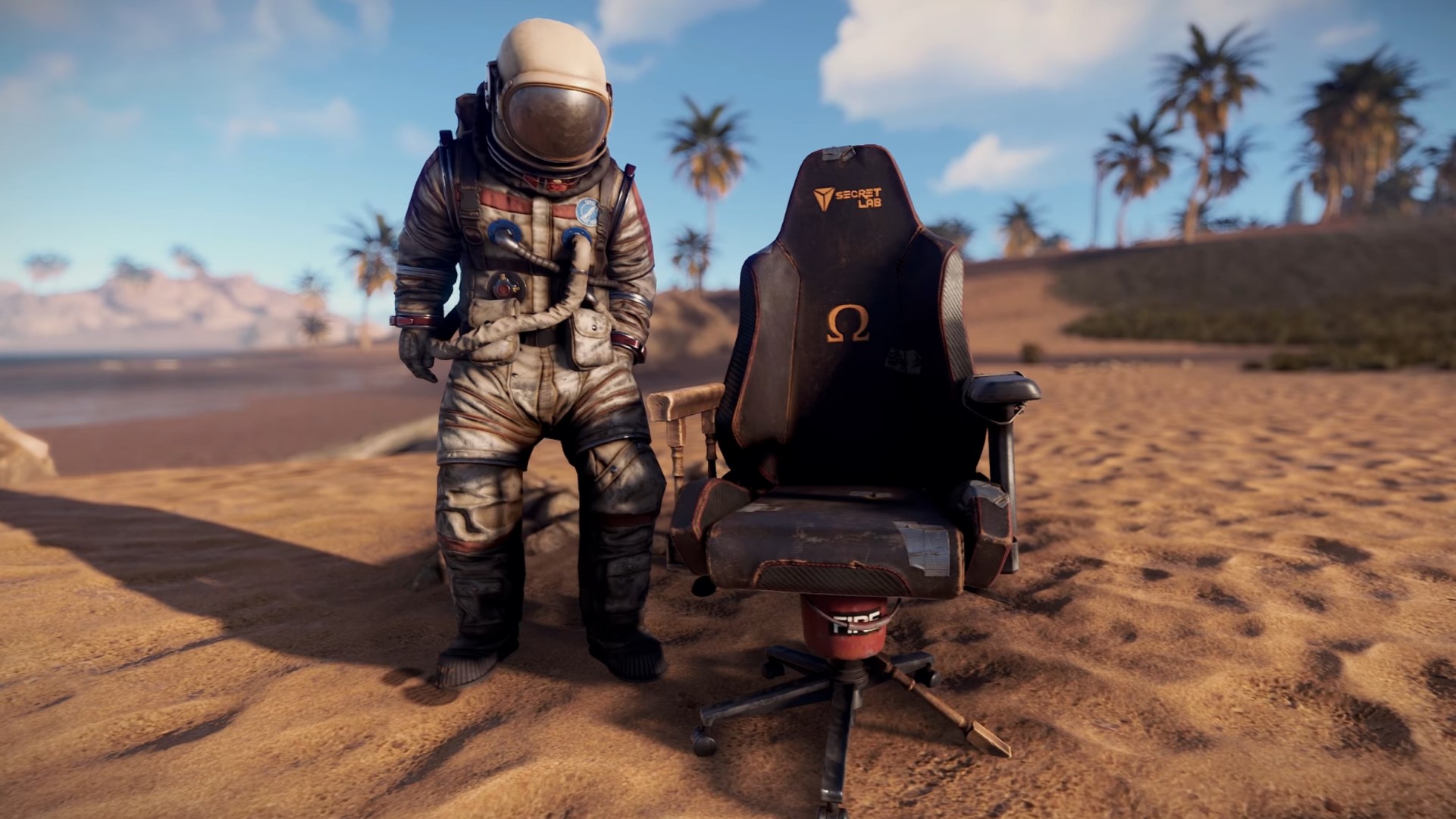 Rust is getting a space suit and an ingame gaming chair