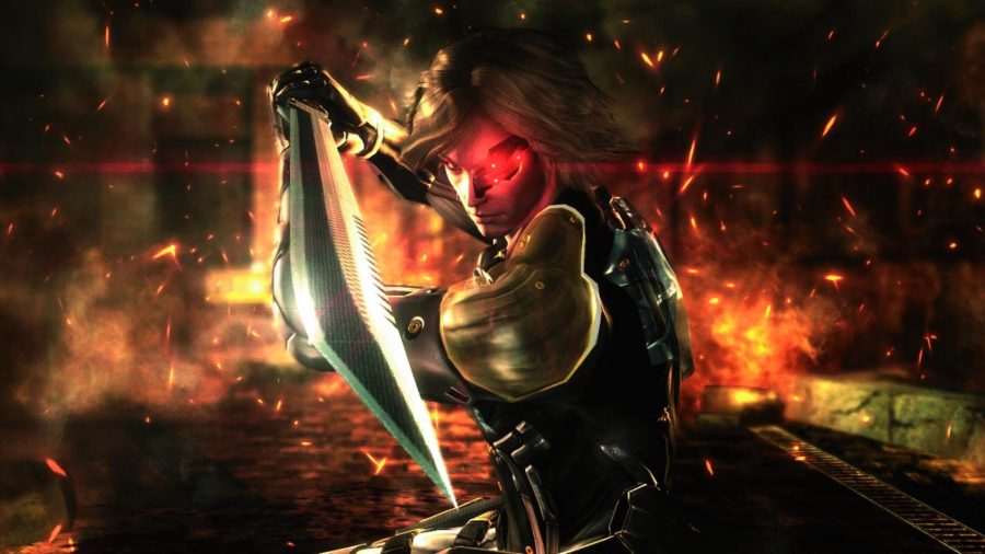 Metal Gear Rising Revengeance Raiden avec l'épée à la main