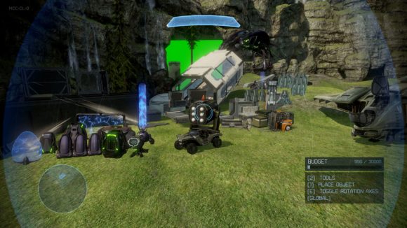 A collection of new items to decorate maps with in Halo 4's 'Thorage' update.