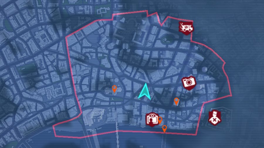 Watch Dogs Legion City of London map
