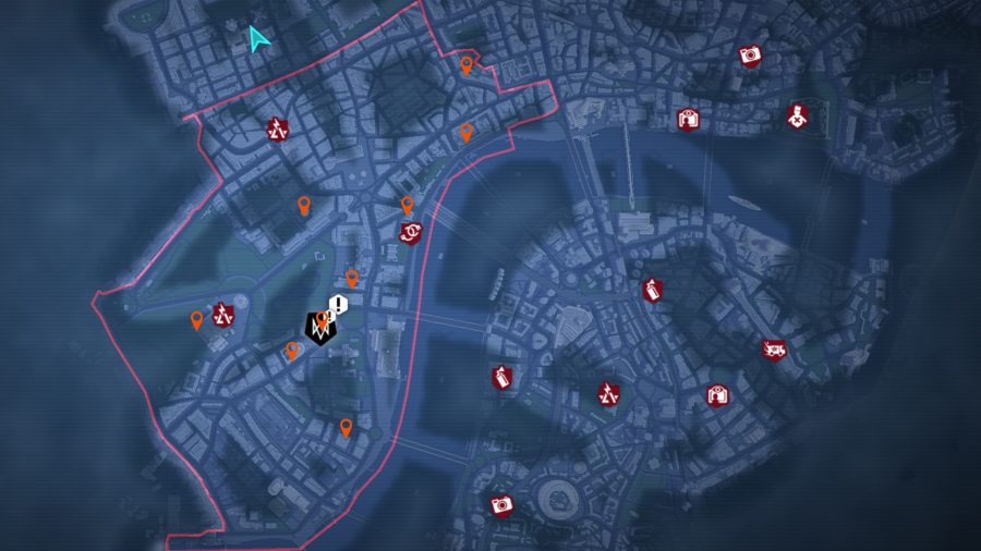 Watch Dogs Legion City of Westminster map