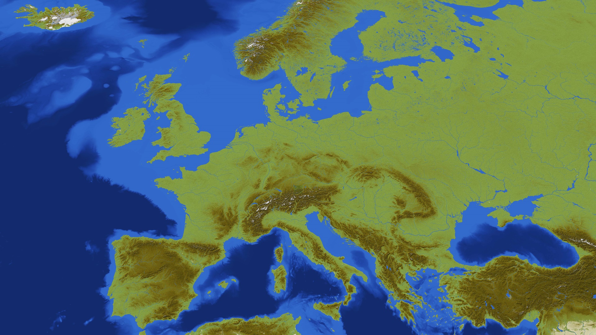 Someone has made a fully playable map of Europe  in 