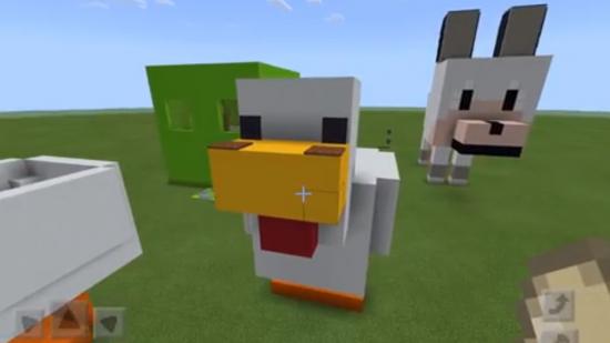 Minecraft giant chicken design
