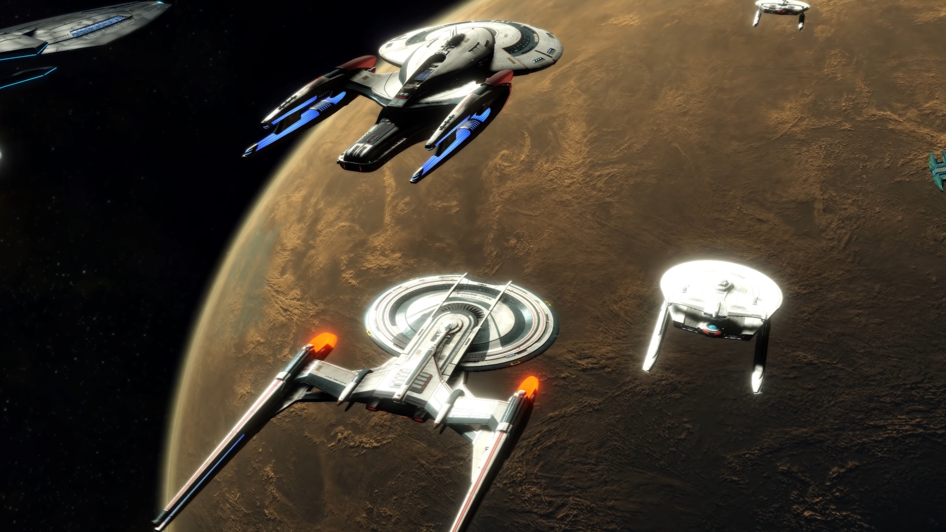 Lot of 5 Metal Earth Sci-Fi Space Ship Models Star Wars/Star Trek/Mass Effect 