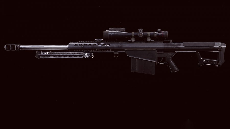The M82 sniper rifle from Call of Duty Black Ops Cold War in Call of Duty Warzone