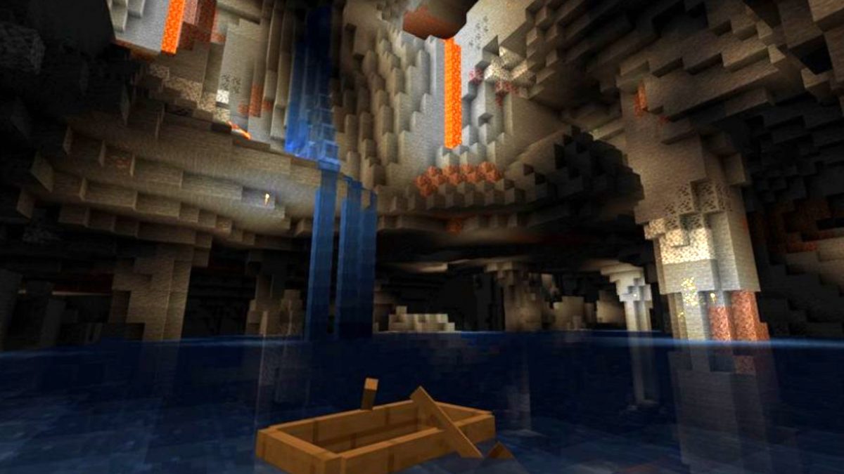 Minecraft Devs Explain The New Cheese And Spaghetti Cave Generation Pcgamesn