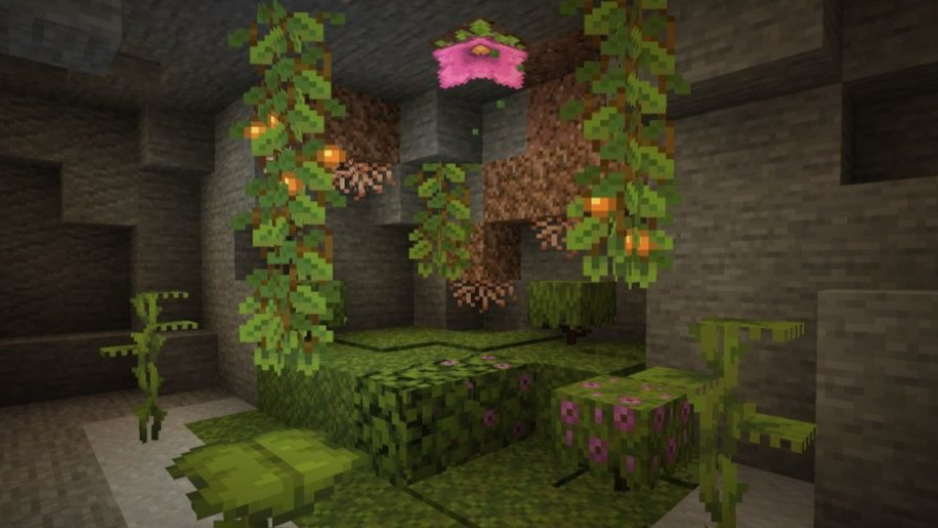 The Latest Minecraft Snapshot Adds Underground Plants And Infinite Copper Pcgamesn