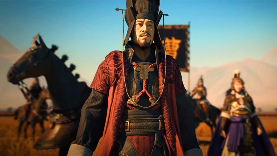 A famous Chinese warlord in Total War: Three Kingdoms
