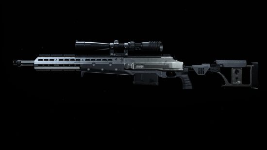 The HDR sniper rifle in Call of Duty Warzone's preview menu