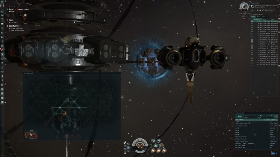 In-game UI and UX in Eve Online