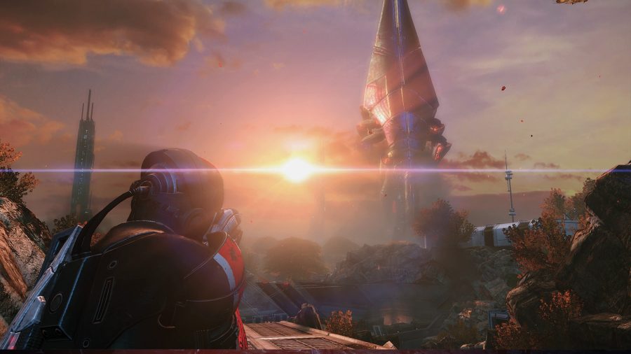Masss Effect 1 scene recreated for Legendary Edition