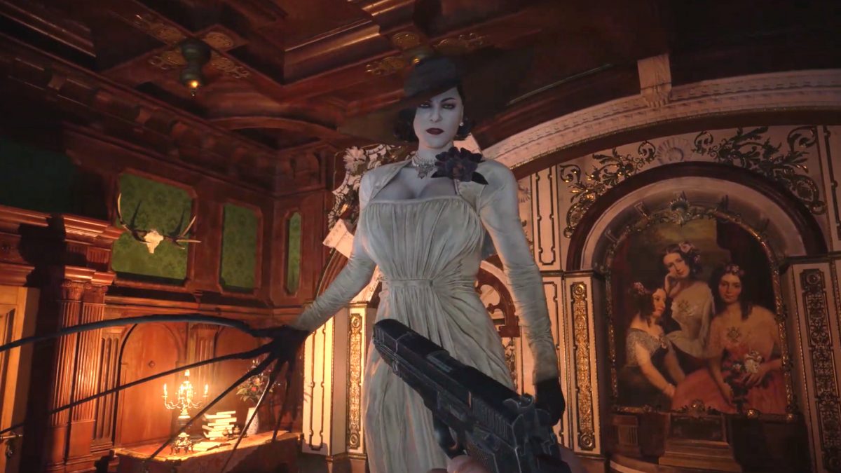Lady Dimitrescu looks like an upgraded Mr. X in Resident Evil Village  gameplay videos | PCGamesN