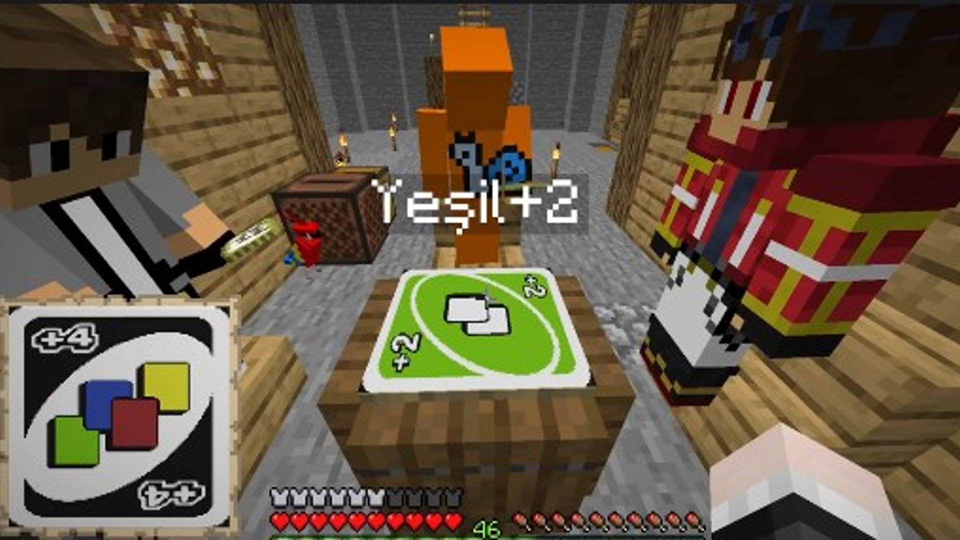 Minecraft Player Builds Playable Uno Pcgamesn