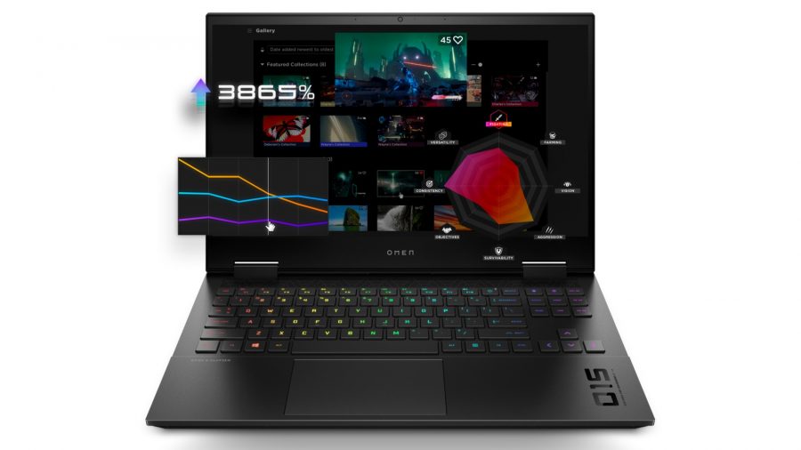 The OMEN Gaming Hub app monitors performance and overclocks HP PCs and laptops