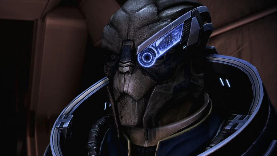 Garrus, một trong những lựa chọn lãng mạn trong Mass Effect
