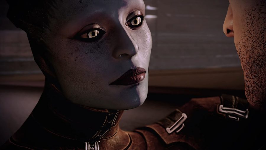 Morinith, אחת האפשרויות הרומנטיות ב- Mass Effect