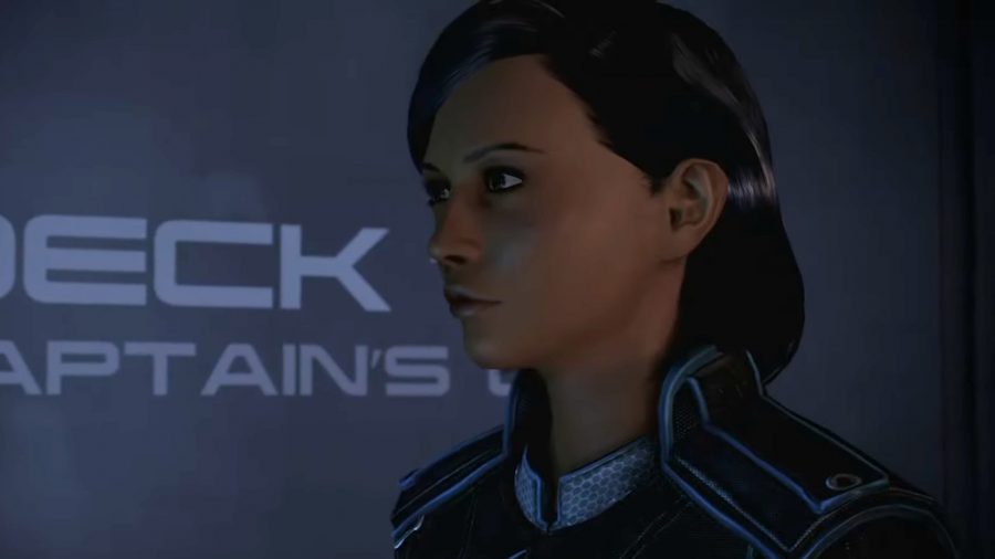 Саманта Трайнор, един от романтичните варианти в Mass Effect