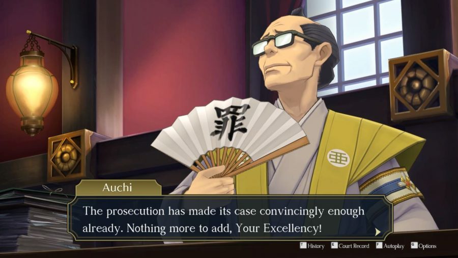 Prosecutor in Great Ace Attorney on PC
