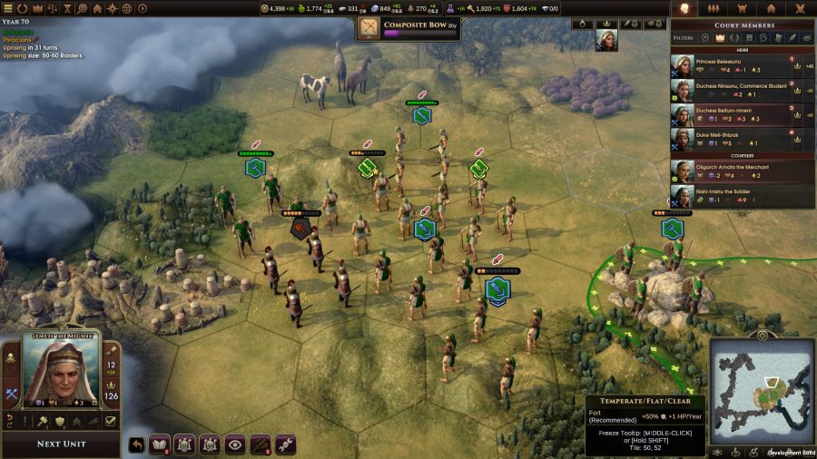 armies clash in 4x game old world