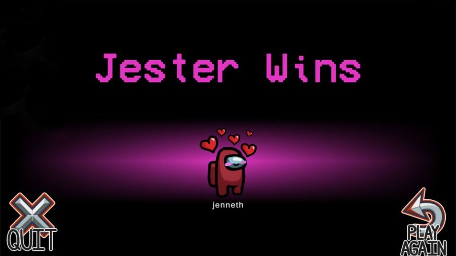 The Jester wins in modded Among Us