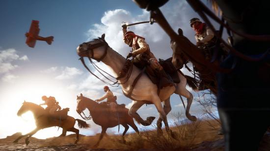 Battlefield 1 players charge - just as they're charging into the Steam version of the game following a free weekend