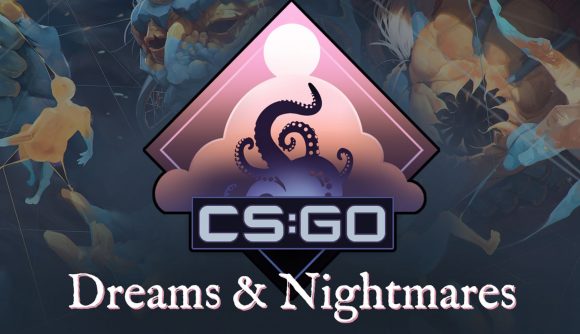 The logo for the CS:GO Dreams and Nightmares $1 million art contest