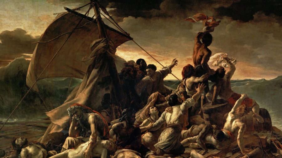 The Raft of the Medusa painting