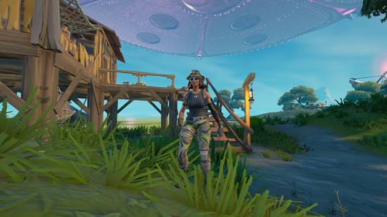 Swamp Hunter is one of the Fortnite NPCs you need to mindwipe. Bunker Jonesy and Human Bill are the others.