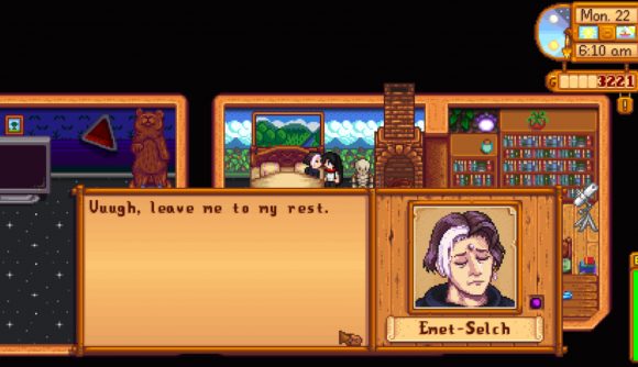 FFXIV's Emet-Selch wants to be left to his rest in this Stardew Valley mod
