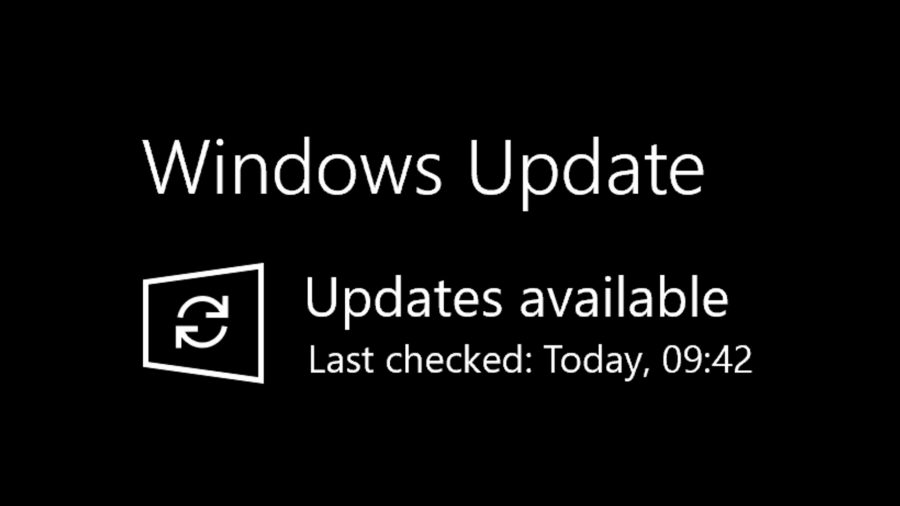 A Windows notification nudging the user about an available update