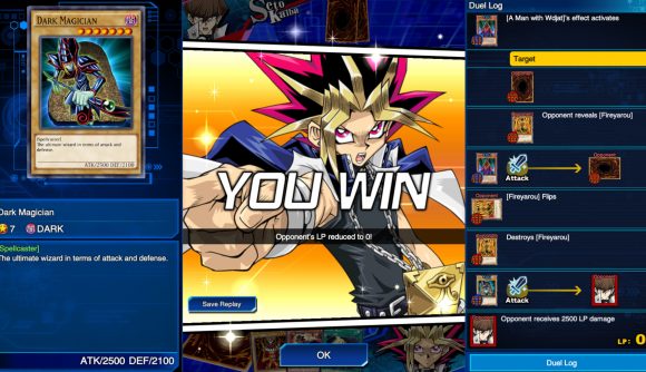 A Yu-Gi-Oh Duel Links match - fans hope that a Master Duel game is coming soon