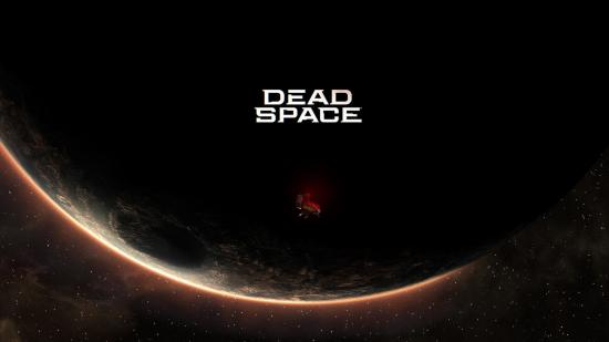 A derelict spaceship orbits a shadowy planet in a teaser image for the new Dead Space
