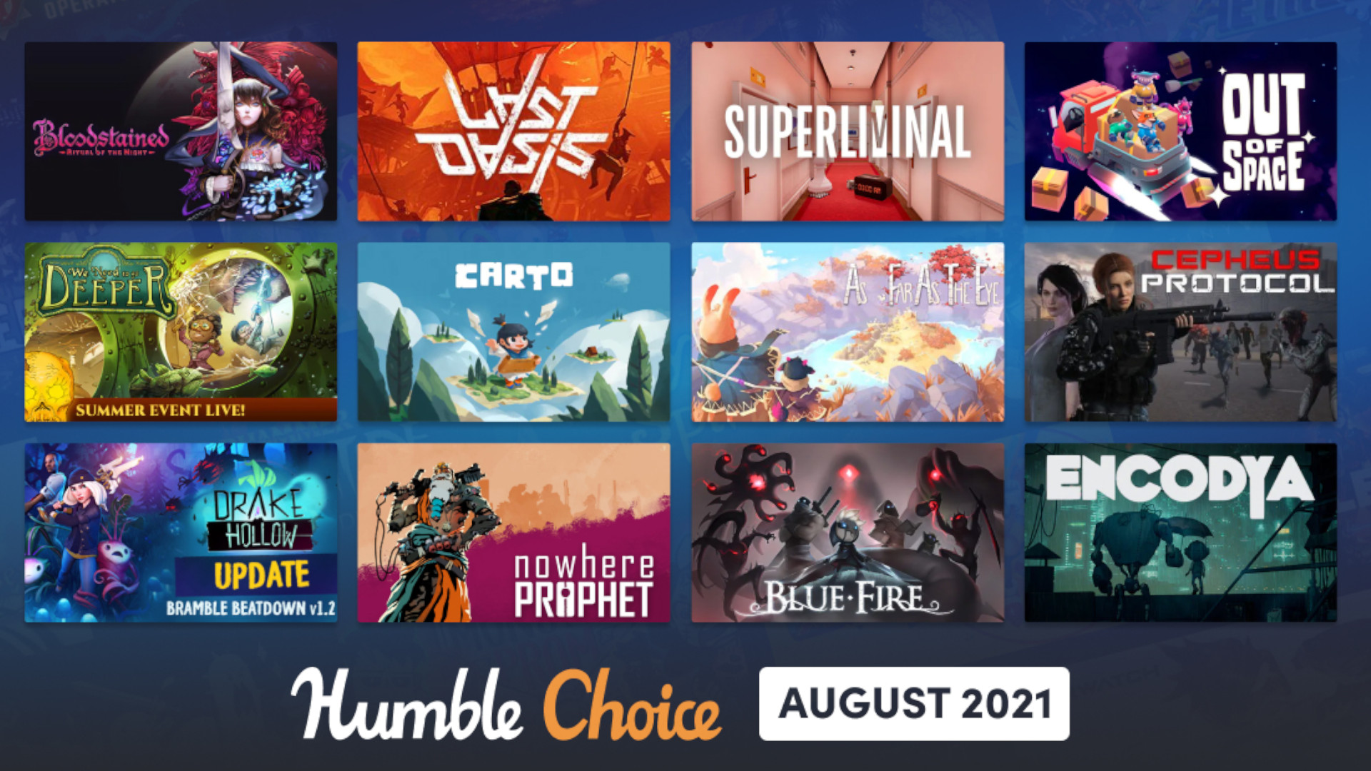 February's Humble Choice is up with a new bunch of good looking games