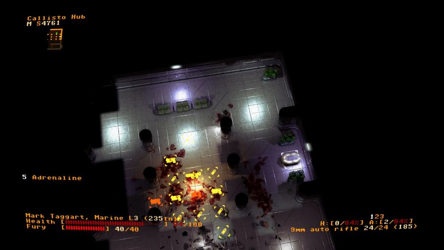 Bloodshed in Jupiter Hell, the Doom-inspired strategy game