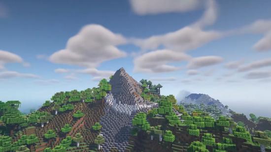 One of the peakier peaks in Minecraft Experimental Snapshot 5