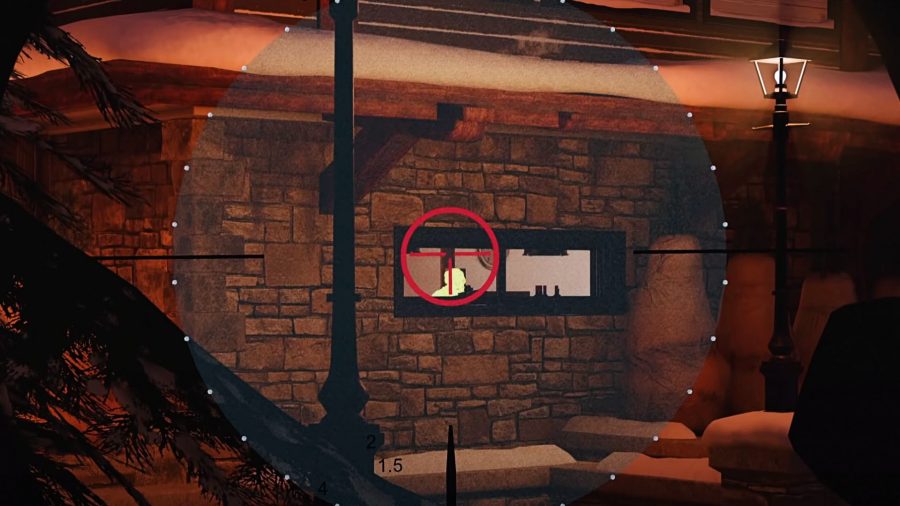 Glaz's thermal sniper scope in Rainbow Six Siege