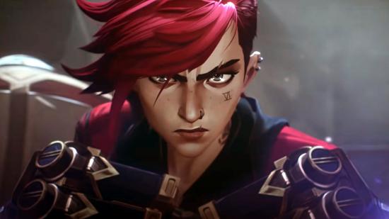 League of Legends Vi in the Arcane animated series out November