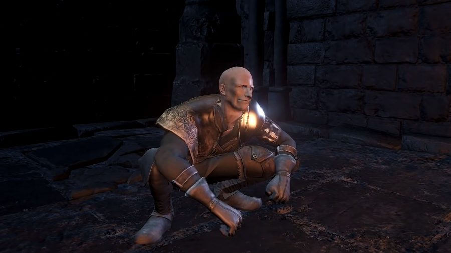 Patches squatting in Dark Souls