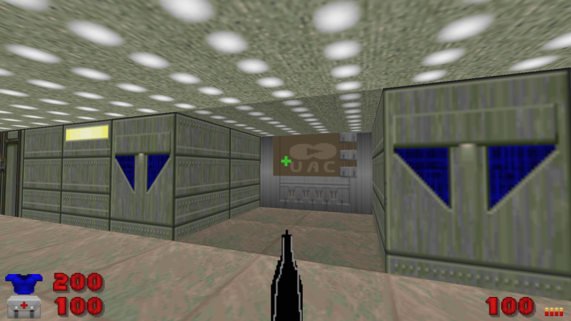 This Doom 2 mod replaces the guns with terrible MS Paint drawings