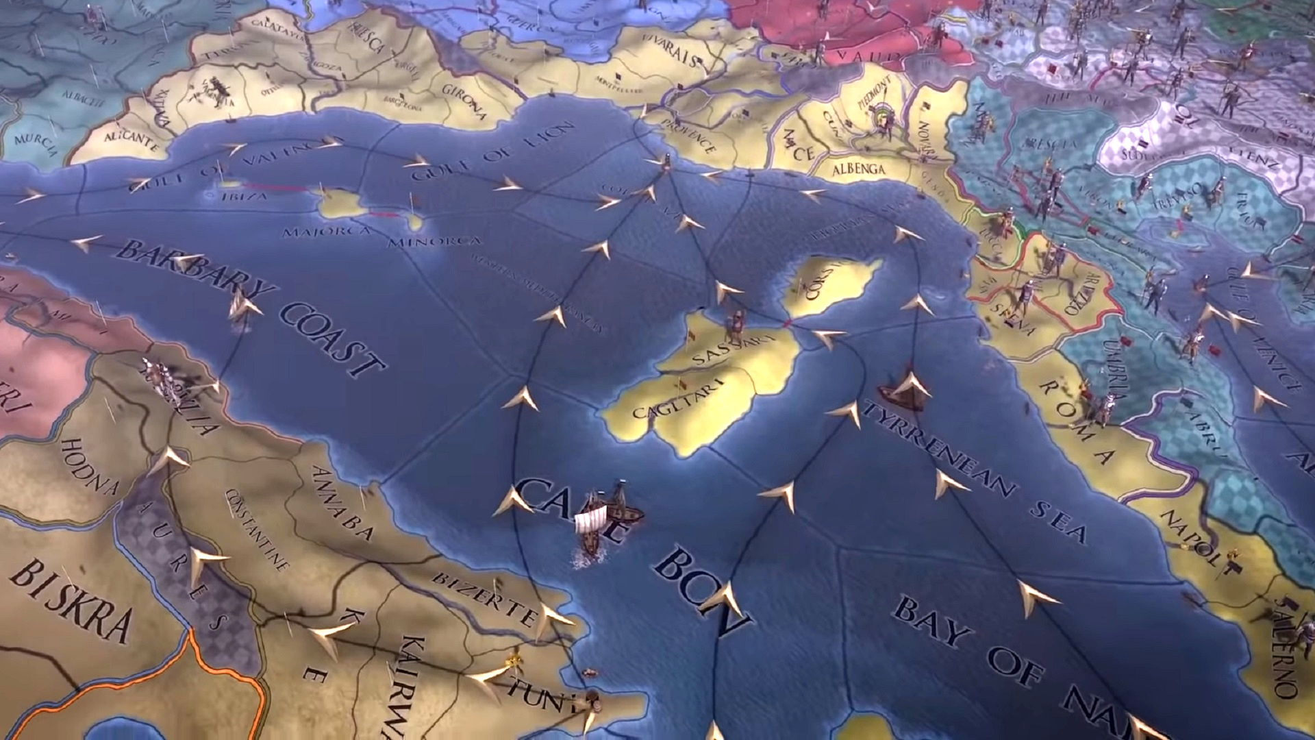 EU4 player maps out the strategy game’s trade nodes to show which is better