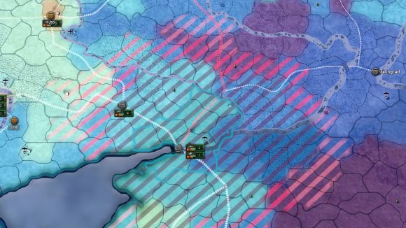 the supply range of a supply hub in hearts of iron 4