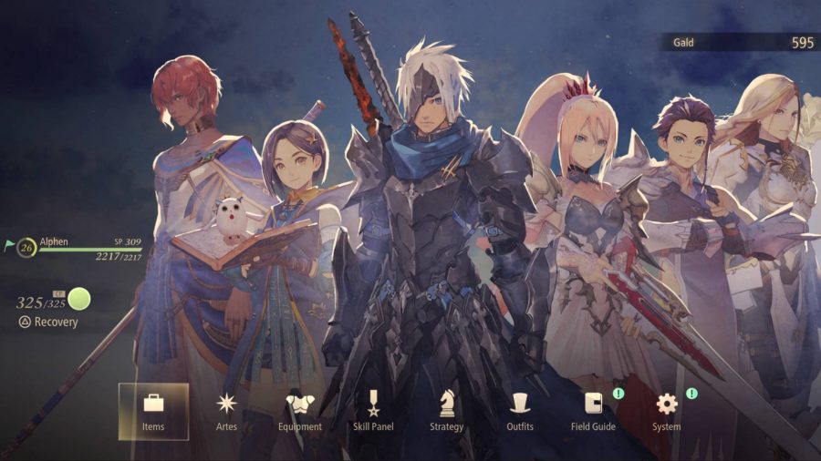 A line-up of the best characters in Tales of Arise